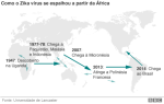 grafico zika pelo mundo