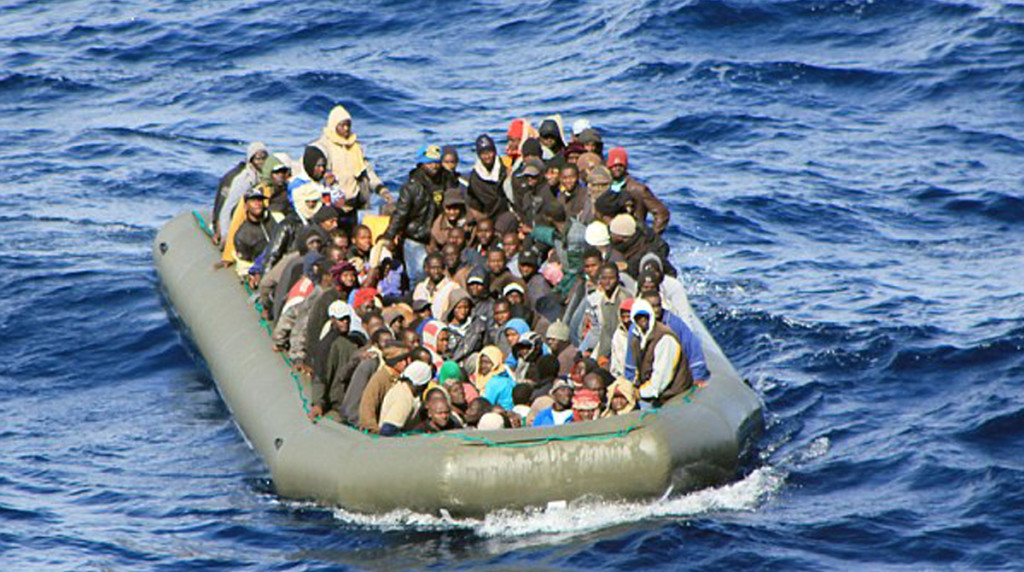 Travessia de refugiados