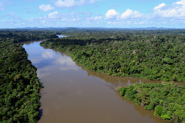Rio Jamanxim, no oeste do Pará