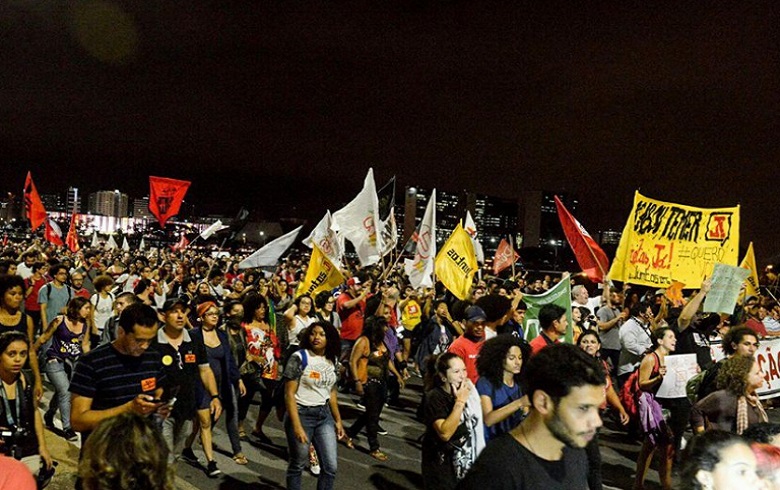 manisfestação Brasília